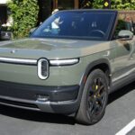 Rivian R2 SUV in Launch Green